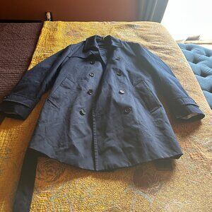 Banana Republic Navy Trench Coat